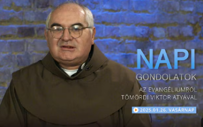 Vasárnapi gondolatok a napi evangéliumról Tömördi Viktor atyával